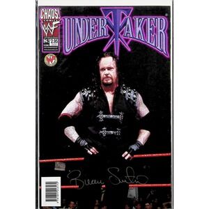 The Undertaker #3 Signed Beau Smith Dynamic Forces COA Chaos Comics WWE 1999